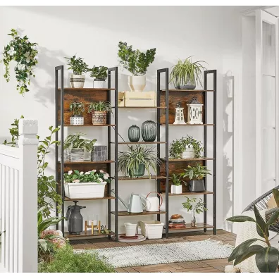 Songmics Rega podwjny na ksiki 156 cm LOFT