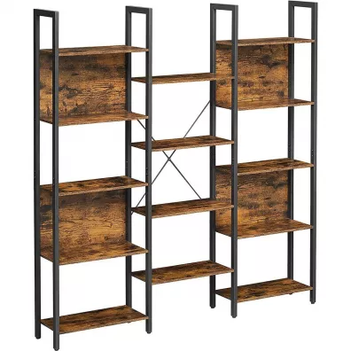 Songmics Rega podwjny na ksiki 156 cm LOFT