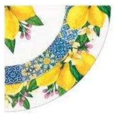 Paw Serwetka Decor Round Citrus cicle 32cm �rednicy, 12szt./op. - serwetka okr�g�a