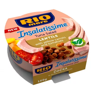 Rio Mare Saatka z soczewic i tuczykiem 160 g