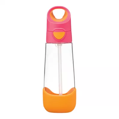 b.box Butelka na wod� tritanowa ze s�omk� Strawberry Shake 600 ml
