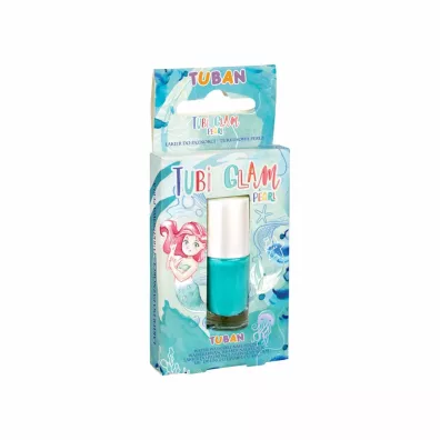 Lakier Tubi Glam turkusowy per�owy Tuban
