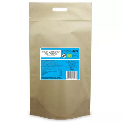 Horeca Kasza gryczana niepalona 5 kg Bio