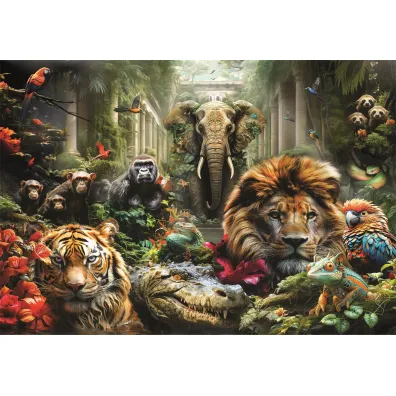 Puzzle 1000 el. HQ Mystic Jungle Clementoni