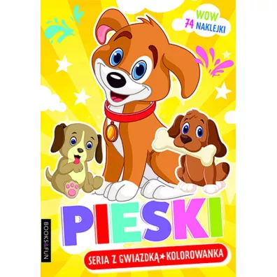 Pieski. Kolorowanka