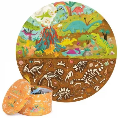 Puzzle okrge 150 Dinozaury Boppi