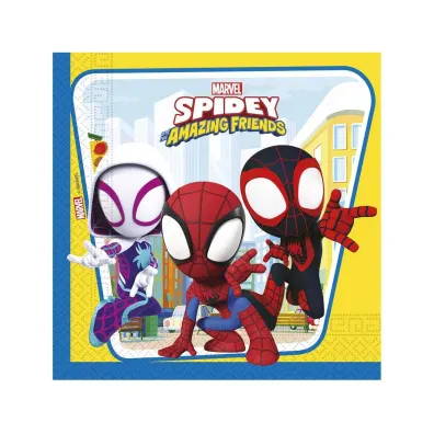 Procos Serwetki papierowe Spidey & His Amazing Friends 33x33cm