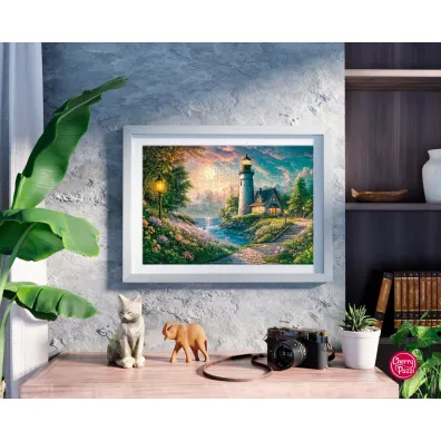 Puzzle 500 el. Moonlight Lighthouse CherryPazzi