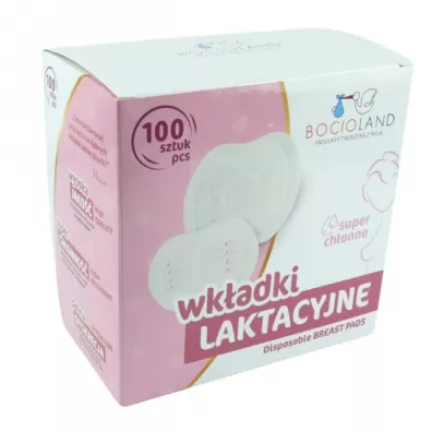 Bocioland Wkadki laktacyjne big pack 100 szt.