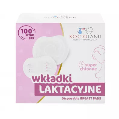 Bocioland Wkadki laktacyjne big pack 100 szt.