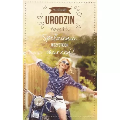 AbCard Kartka okolicznociowa Urodziny P09