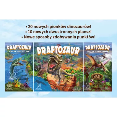 Draftozaur 2 dodatki: Pterodaktyle, Plezjozaury