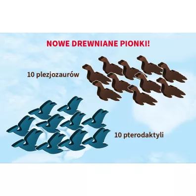 Draftozaur 2 dodatki: Pterodaktyle, Plezjozaury