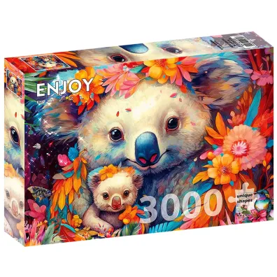 Puzzle 3000 Misie koala Enjoy