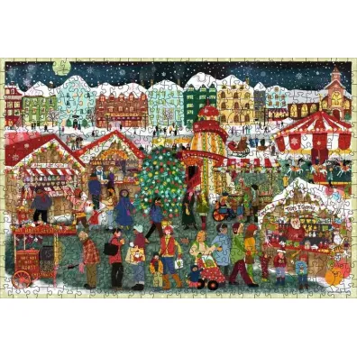 Puzzle drewniane 500 el. Jarmark �wi�teczny Ravensburger