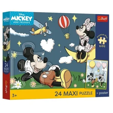 Puzzle 24 Maxi Disney Przyjaciele Myszki TREFL