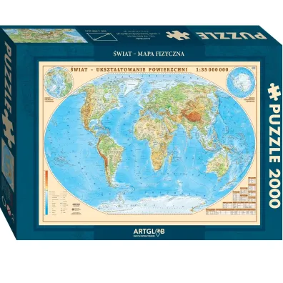 Puzzle 2000 el. �wiat Fizyczny ArtGlob