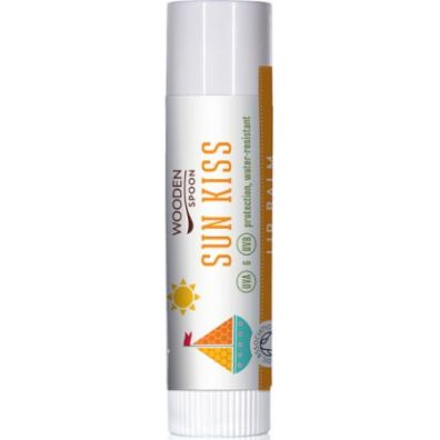 Wooden Spoon Organiczny Balsam do ust Sun Kiss z ochroną UV 4.3 ml