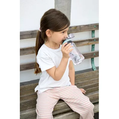 Lassig Butelka - bidon tritanowa Tiny Outdoor Rainbow 420 ml