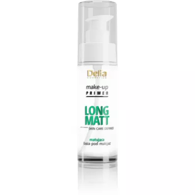 Delia Make-Up Primer Long Matt Skin Care Defined matuj�ca baza pod makija� 30 ml