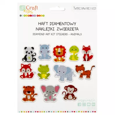 Haft diamentowy - naklejki zwierz�ta Dalprint