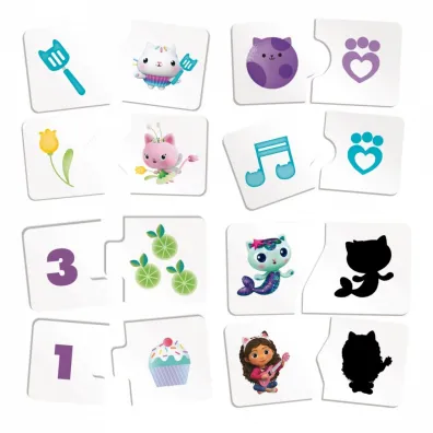 Biurko z grami edukacyjnymi Koci Domek Gabi Lisciani