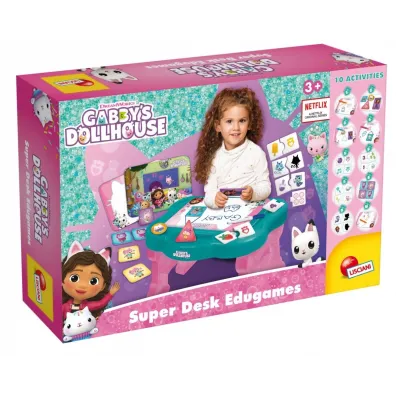 Biurko z grami edukacyjnymi Koci Domek Gabi Lisciani