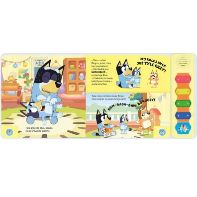 Bluey. Magiczne cymba�ki. Ksi��eczka z d�wi�kami