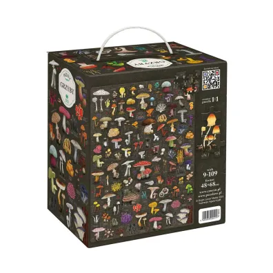 Puzzlove CzuCzu 500 el. Grzyby puzzle rodzinne Bright Junior Media