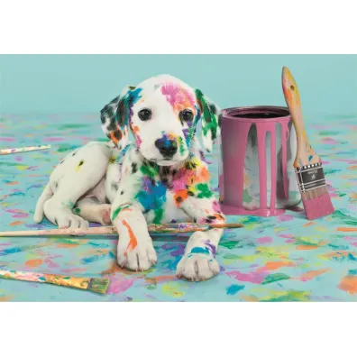 Puzzle 500 el. Compact The Funny Dalmatian Clementoni
