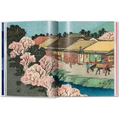 Hiroshige & Eisen. The Sixty-Nine Stations along the Kisokaido. 40th Ed. wer. angielska
