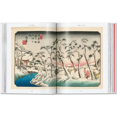 Hiroshige & Eisen. The Sixty-Nine Stations along the Kisokaido. 40th Ed. wer. angielska