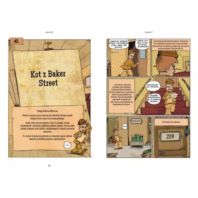 Komiksy paragrafowe Cztery �ledztwa Sherlocka Holmesa