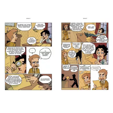 Komiksy paragrafowe Cztery �ledztwa Sherlocka Holmesa