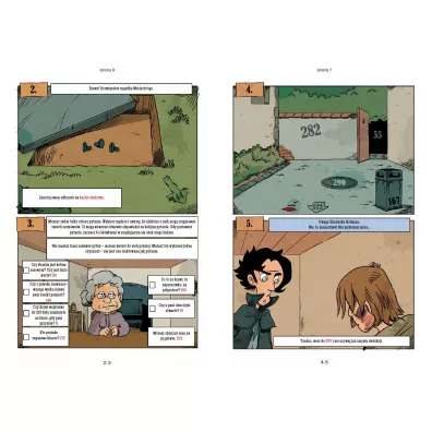 Komiksy paragrafowe Cztery �ledztwa Sherlocka Holmesa