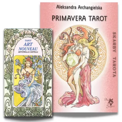 Zestaw Skarby Tarota. Primavera Tarot, karty i ksika