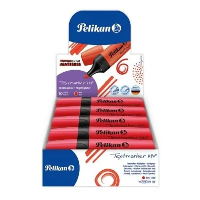 Pelikan Zakre�lacz 490 czerwony 10 szt.