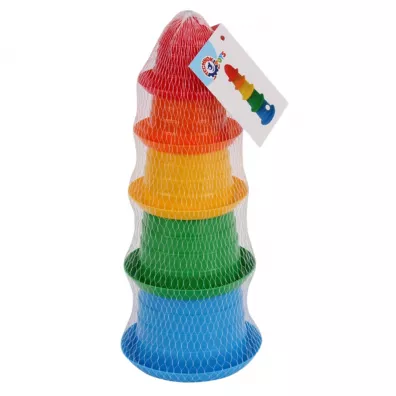 Piramidka zabawkowa Sombrero 5 elementw 2667 TechnoK