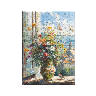 Puzzle 150 el. Easy-S - Botanika: Kwiaty w wazonie Dodo