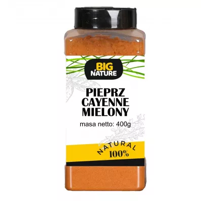 Big Nature Pieprz cayenne mielony 400 g