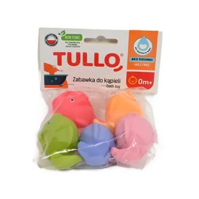Rybki do k�pieli 5szt bez dziurki Tullo