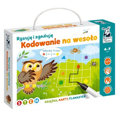 Kapitan Nauka. Rysuj� i zgaduj�. Kodowanie na weso�o