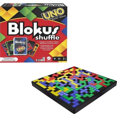 Uno. Blokus shuffle
