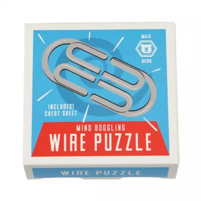 Puzzle metalowe, zabawka logiczna, Dziki Nied�wied� Rex London