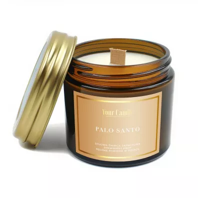 Your Candle �wieca sojowa zapachowa z drewnianym knotem palo santo 120 ml