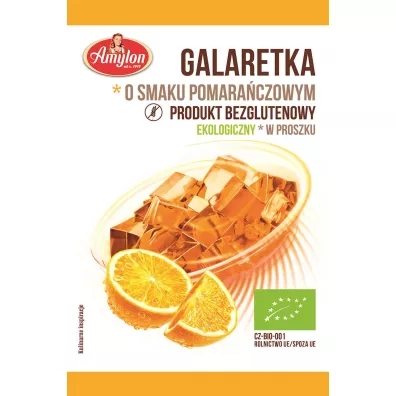 Amylon Galaretka pomara�czowa 40 g Bio