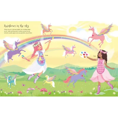 Sticker Dolly Dressing Unicorns wer. angielska