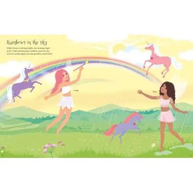 Sticker Dolly Dressing Unicorns wer. angielska
