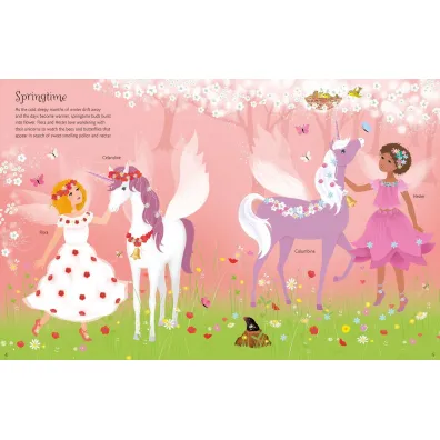 Sticker Dolly Dressing Unicorns wer. angielska