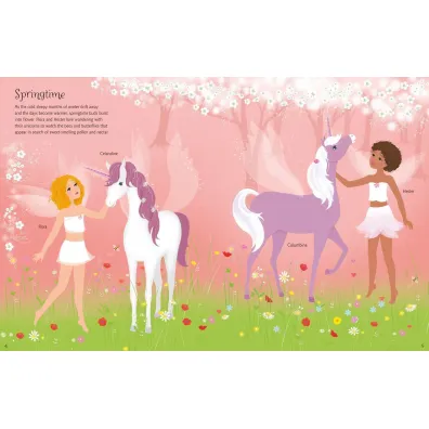 Sticker Dolly Dressing Unicorns wer. angielska